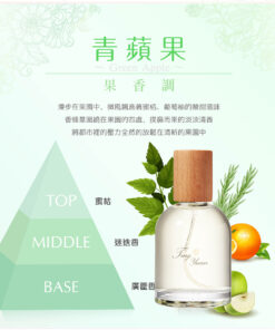 ～青蘋果 Green Apple ～  果香調 Fruit Accord 容量： Volume 50ml