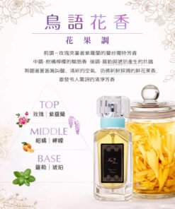 鳥語花香Bird Twitters and Floral Fragrance 30ml – Floral fruit note
