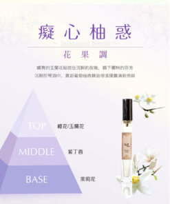 ～癡心柚惑 Infatuated Neroli ～  花果調 Floral Fruity 容量： Volume 8ml